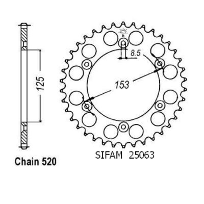 Rozeta pro Honda 25063CZ52